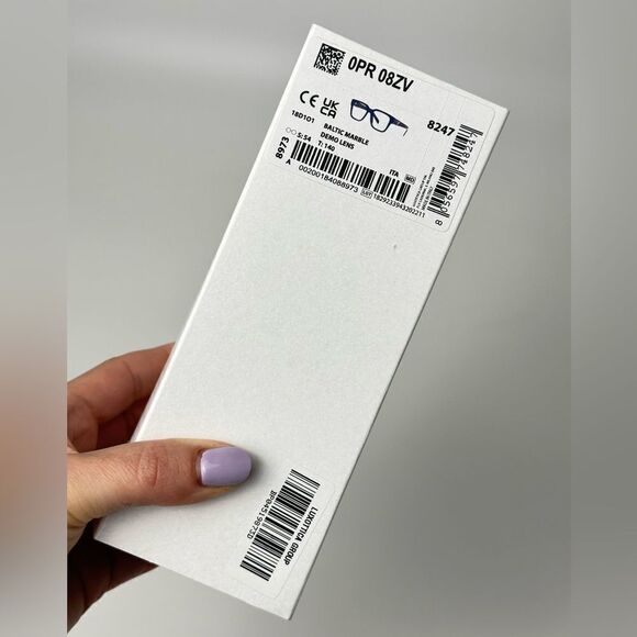 PRADA Eyeglasses PR08ZV 18D101 Baltic Marble Demo Lens NET - Picture 9 of 9